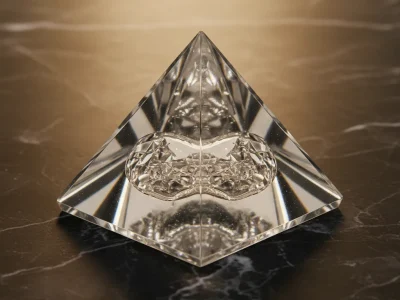 Healing Crystal Pyramid